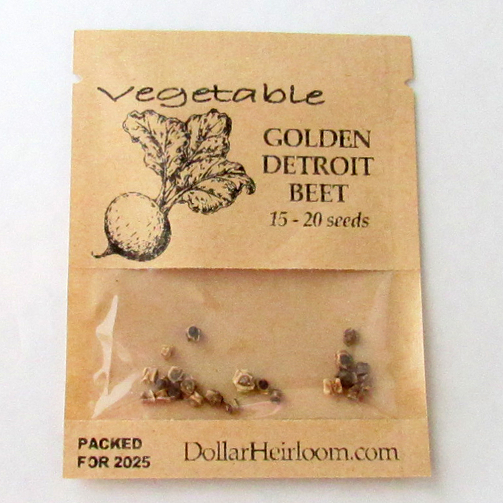 Beet – Golden Detroit (15-20 Seeds)