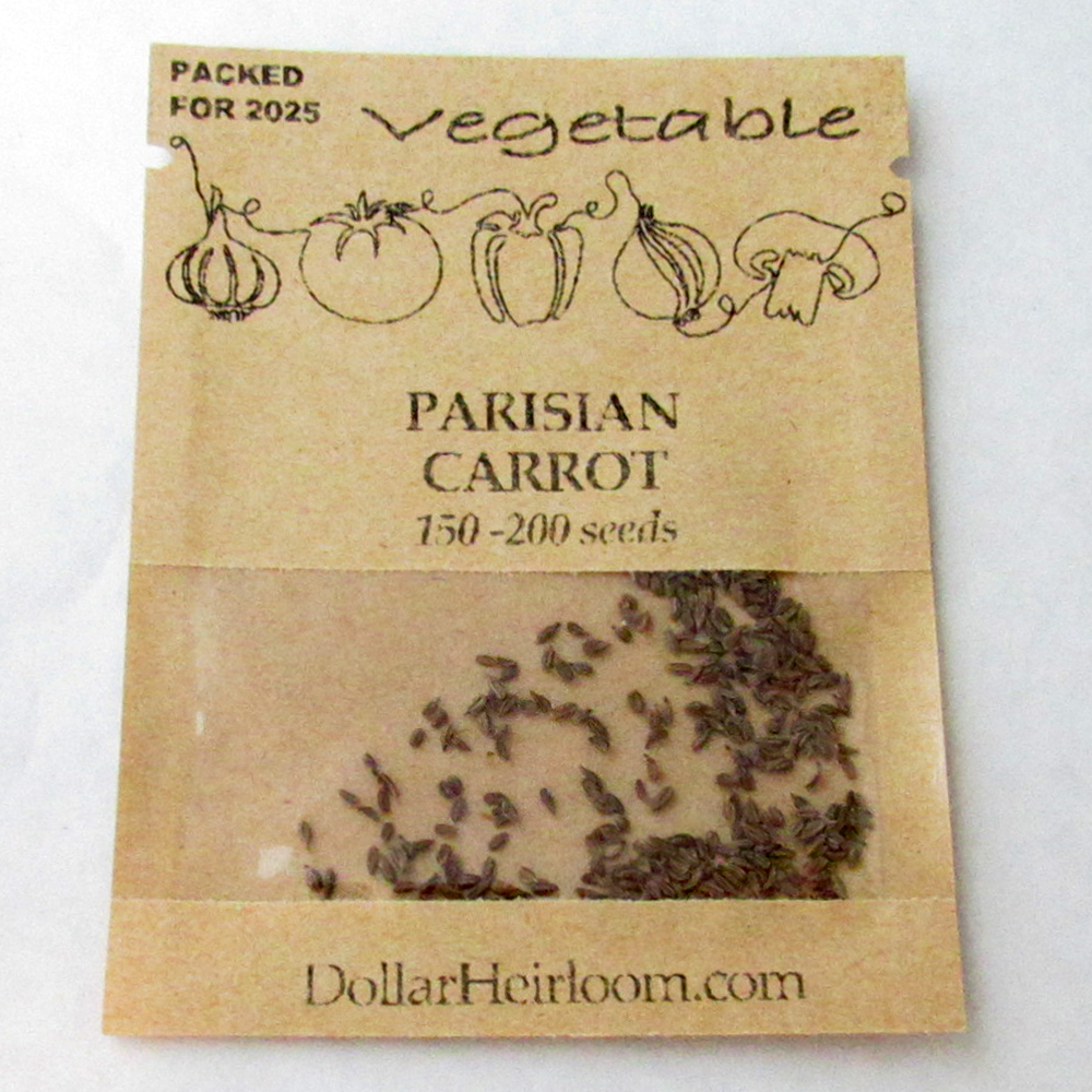 Carrot – Parisian (150-200 Seeds)