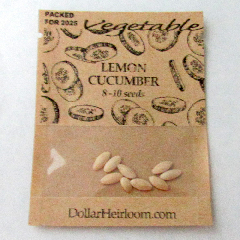 Cucumber – Lemon (8-10 Seeds)