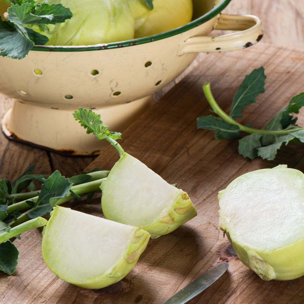 Kohlrabi - Early White Vienna (40-50 Seeds)