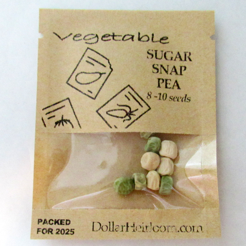 Pea – Snap – Sugar Snap (8-10 Seeds)