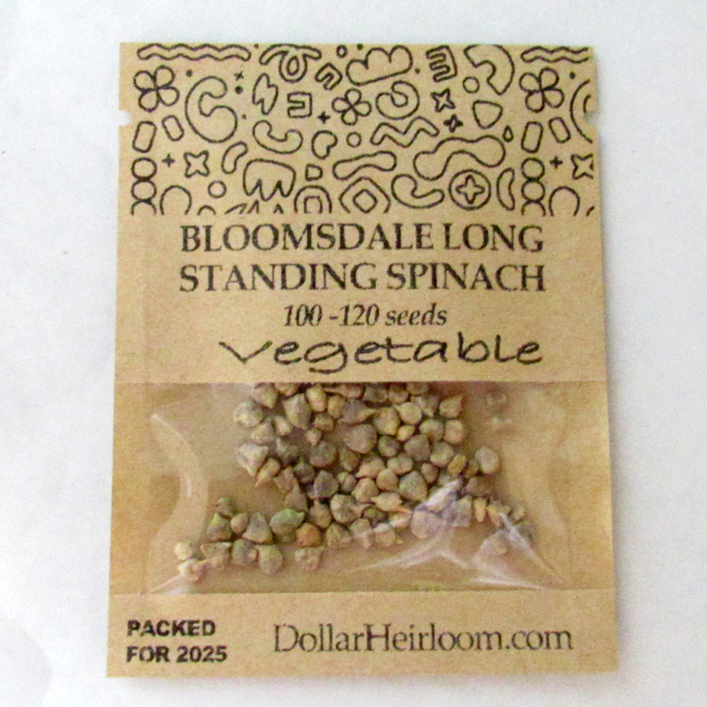 Spinach – Bloomsdale Long Standing (100-120 Seeds)