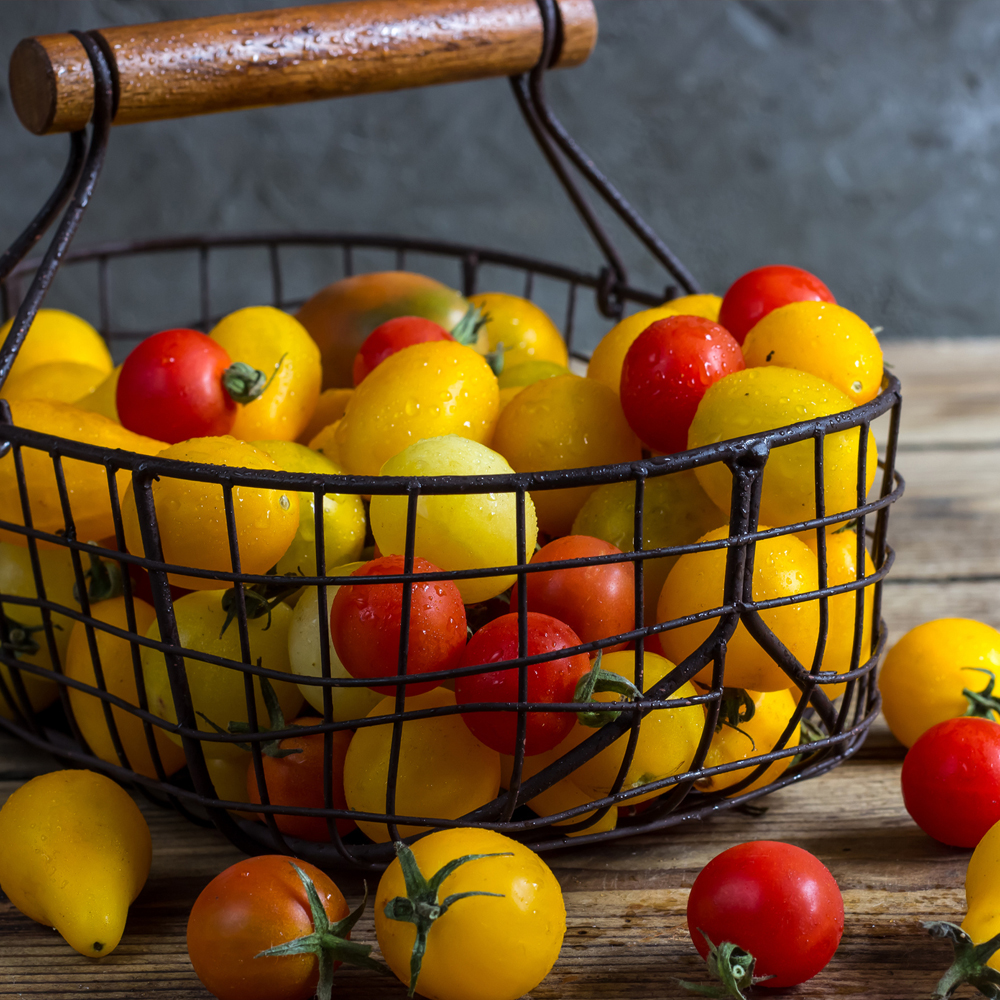 Tomato - Cherry - Rainbow Cherry Mix (16-18 Seeds)