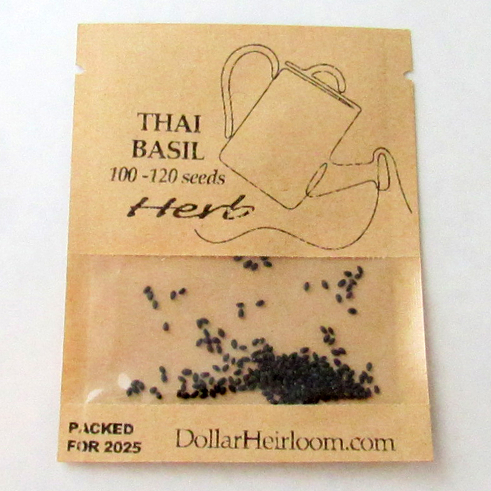 Basil – Thai (100-120 Seeds)