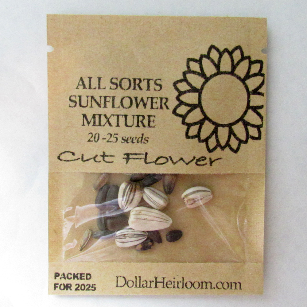 Sunflower - All Sorts Mixture (20-25 Seeds)