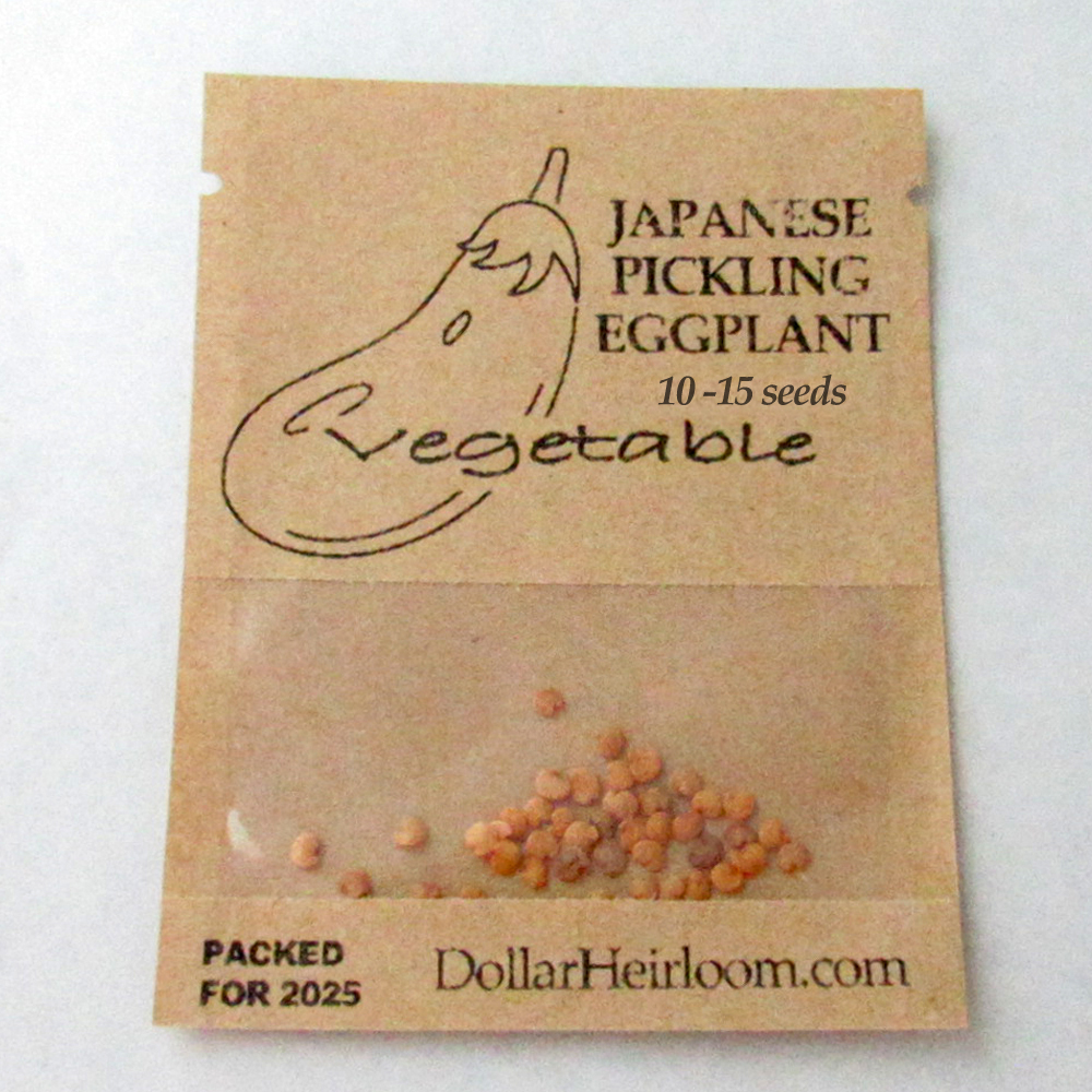 Eggplant – Japanese Pickling (10-15 Seeds)