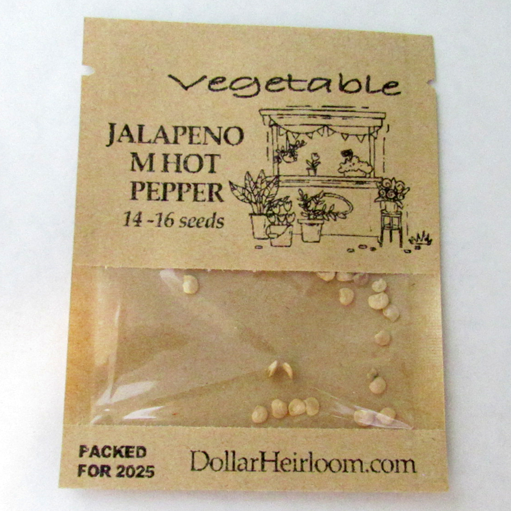 Pepper – Jalapeno M Hot (14-16 Seeds)