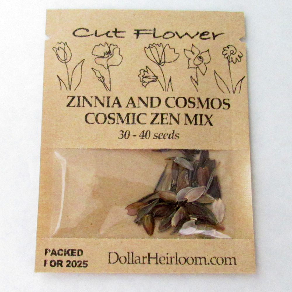 Mix - Zinnia and Cosmos - Cosmic Zen