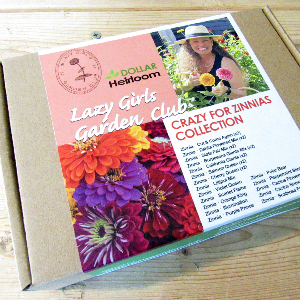 Lazy Girls Garden Club - Crazy for Zinnias Collection