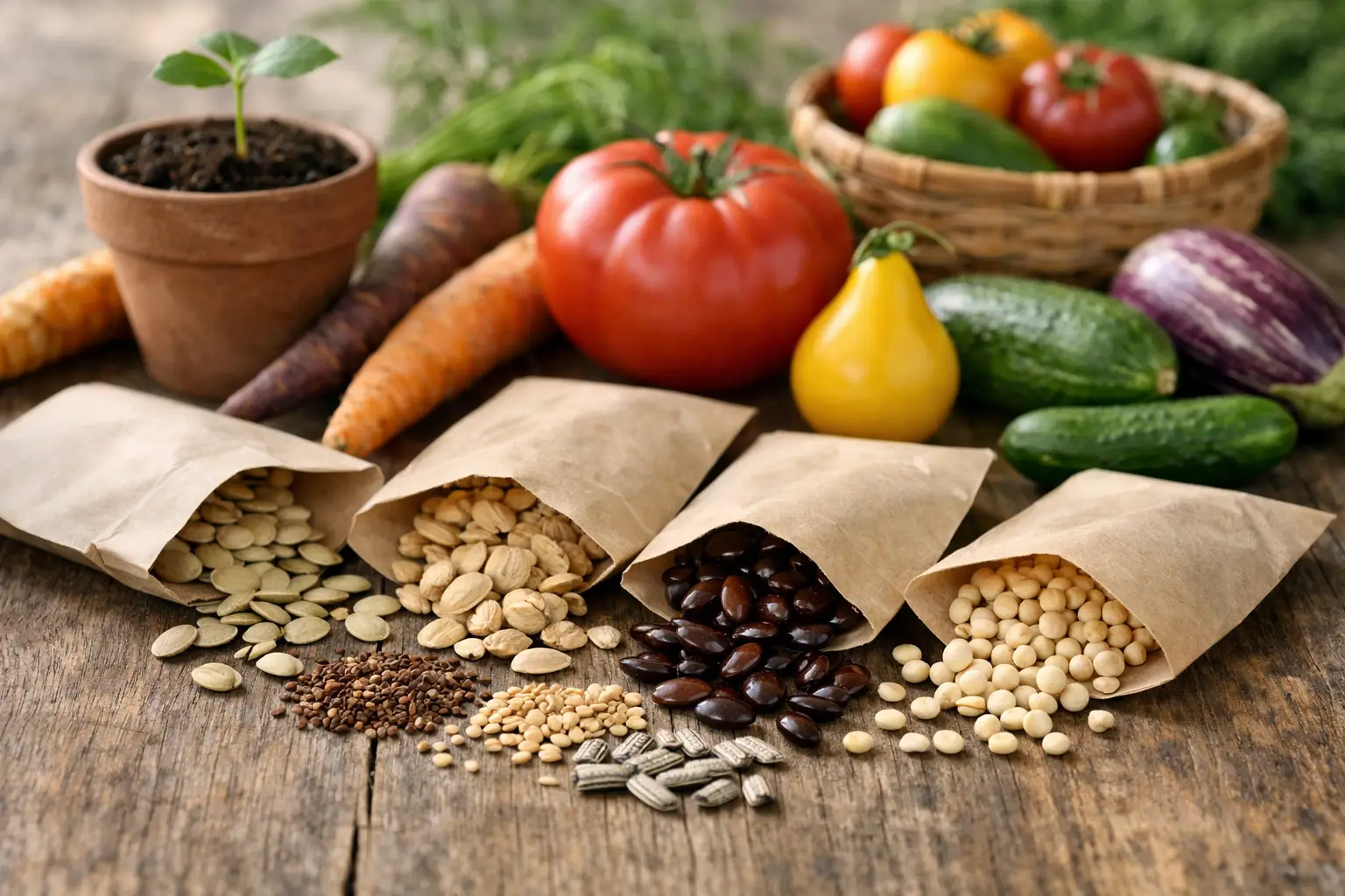Non GMO Heirloom Vegetable Seeds, Explained