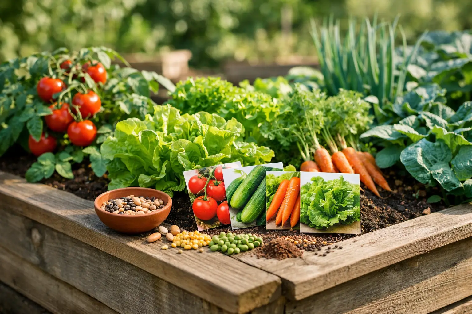 Raised Bed Vegetable Seeds That Earn Their Space