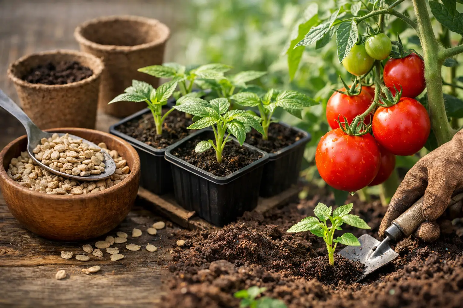 Every Tomato Starts with a Seed