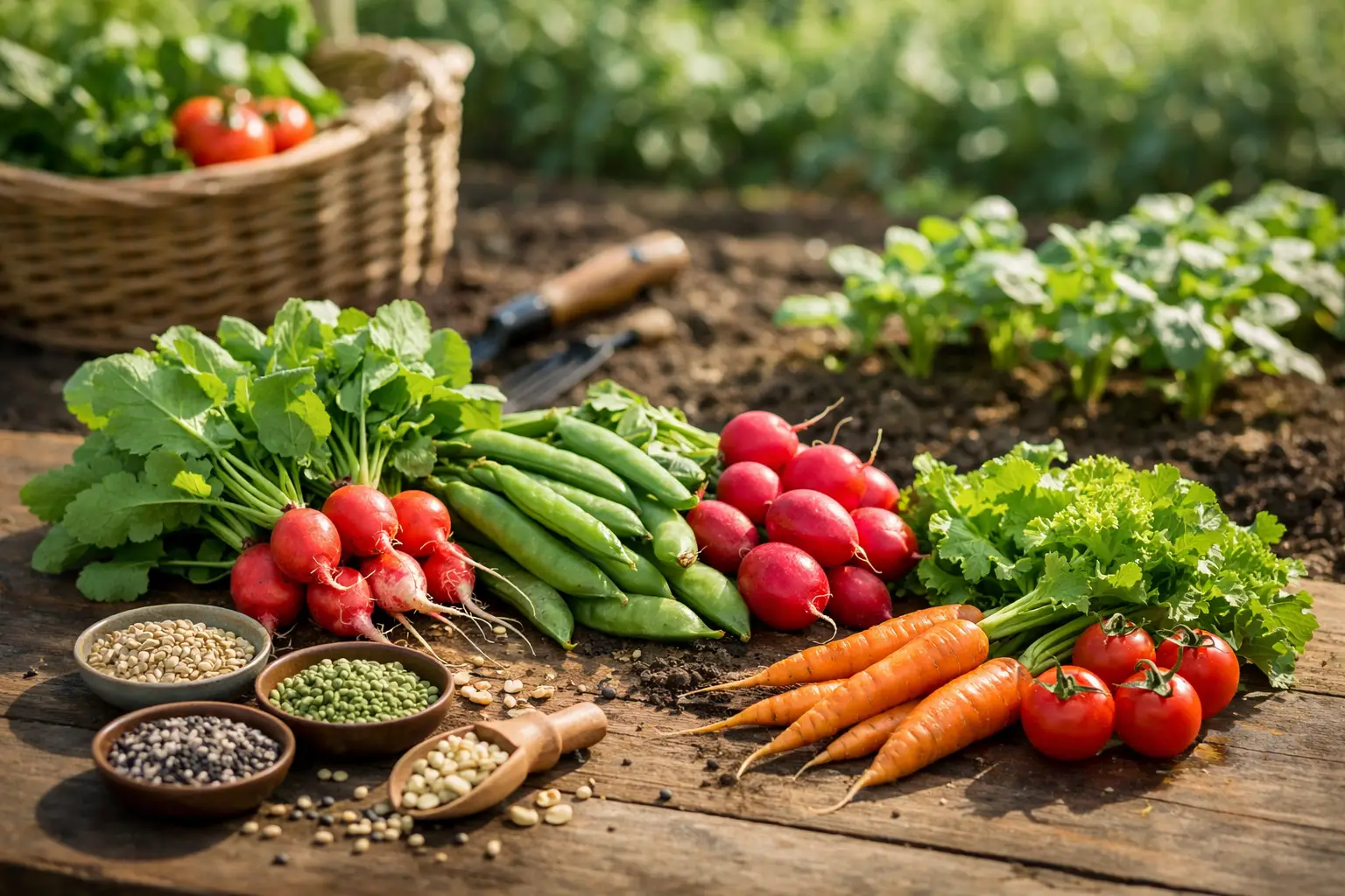 Fast Growing Vegetable Seeds for Quick Harvests