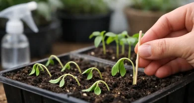 Why Seedlings Flop and How to Help Them Recover